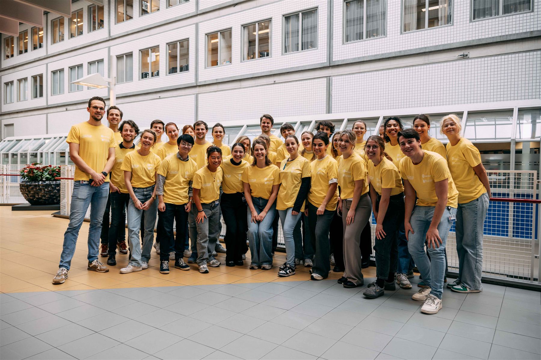 Floorsupport-team van Young KINASE in het ziekenhuis, klaar voor een go-live